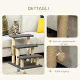 immagine-5-easycomfort-easycomfort-tiragraffi-scaletta-per-gatti-a-3-livelli-pali-in-juta-e-pallina-45x40x48cm-grigio