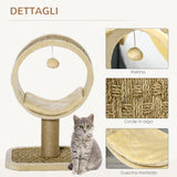 immagine-5-easycomfort-easycomfort-tunnel-tiragraffi-per-gatti-con-cuscino-e-rivestimento-in-peluche-palo-in-juta-40x30x56cm