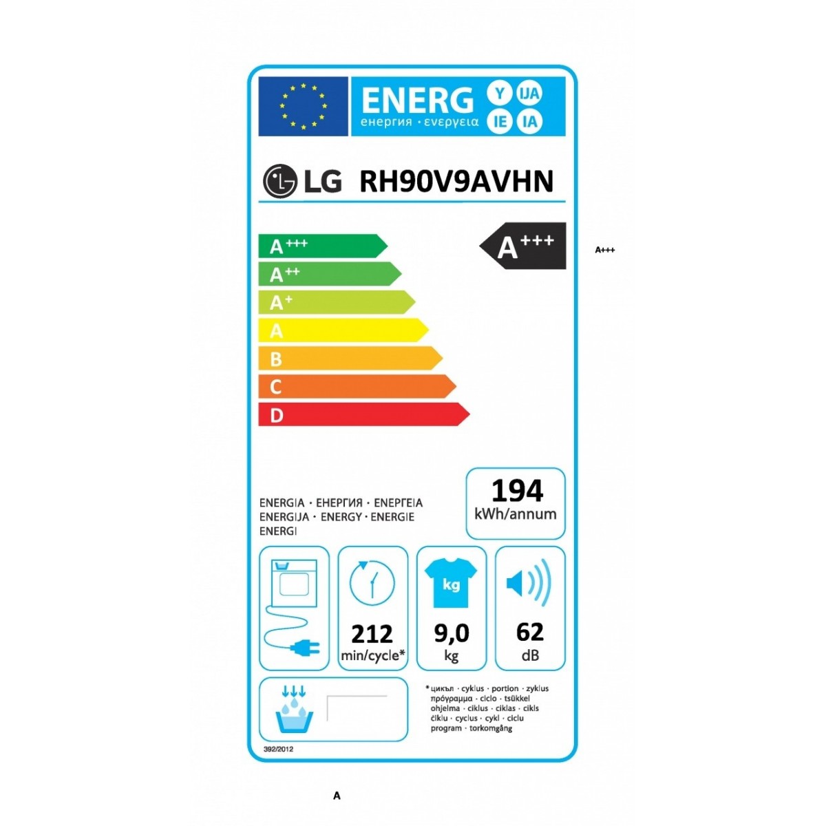 immagine-5-lg-asciugatrice-a-pompa-di-calore-lg-rh90v9avhn-9-kg-eco-hybrid-a85xl60xp69-classe-a-ean-8806091419965