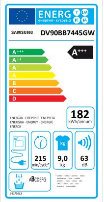 immagine-5-samsung-asciugatrice-a-pompa-di-calore-samsung-9kg-dv90bb7445gw-quickdrive-classe-a-ean-8806094559385