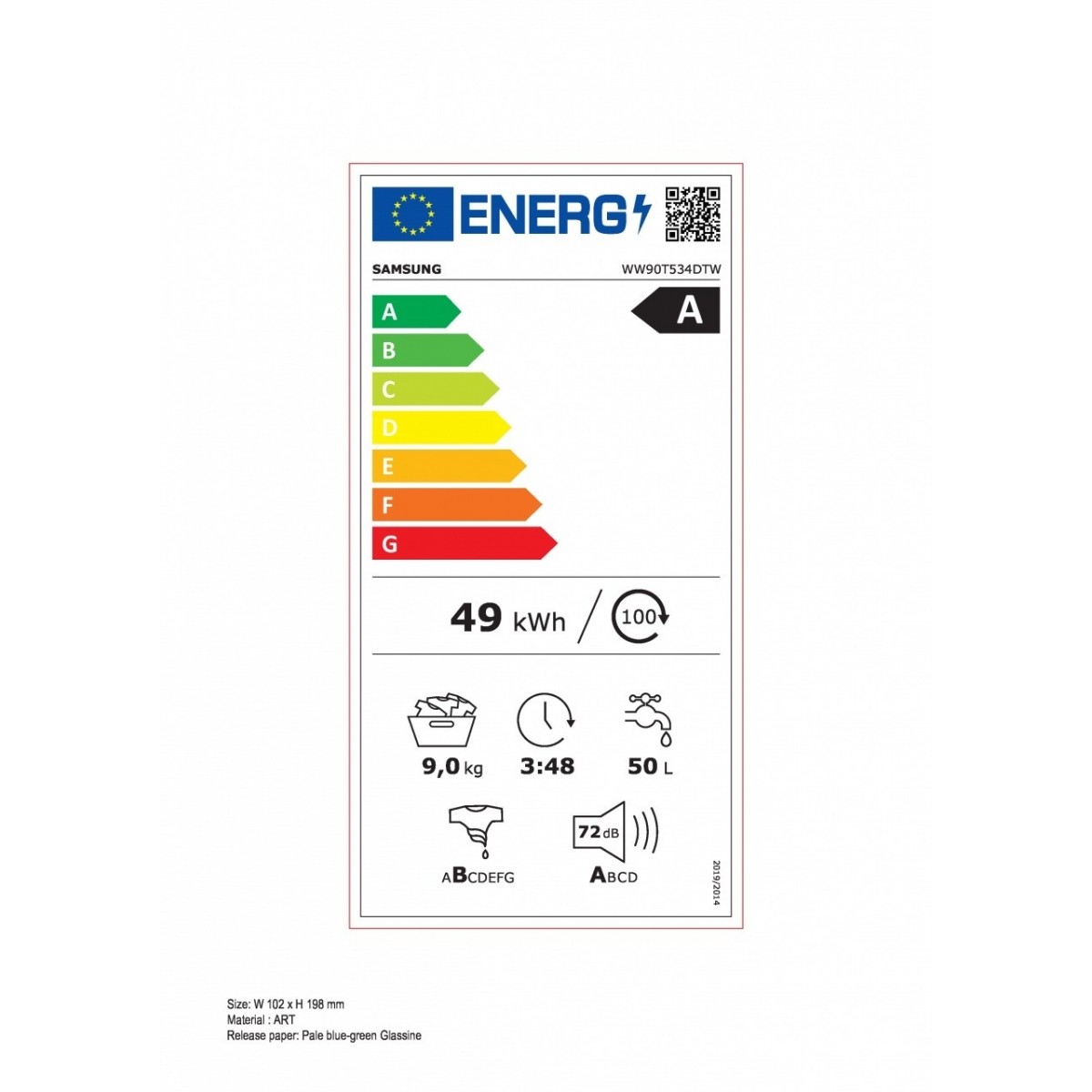 immagine-5-samsung-lavatrice-a-carica-frontale-9-kg-samsung-ww90t534dtw-ecodosatore-stayclean-classe-b-ean-8806090602733