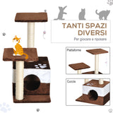 immagine-6-easycomfort-easycomfort-albero-per-gatti-con-topolino-appeso-in-peluche-marrone-45x33x70cm-ean-8054111840613