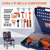 immagine-6-easycomfort-easycomfort-banco-da-lavoro-pieghevole-con-68-attrezzi-inclusi-per-bambini-3-6-anni-blu-e-grigio