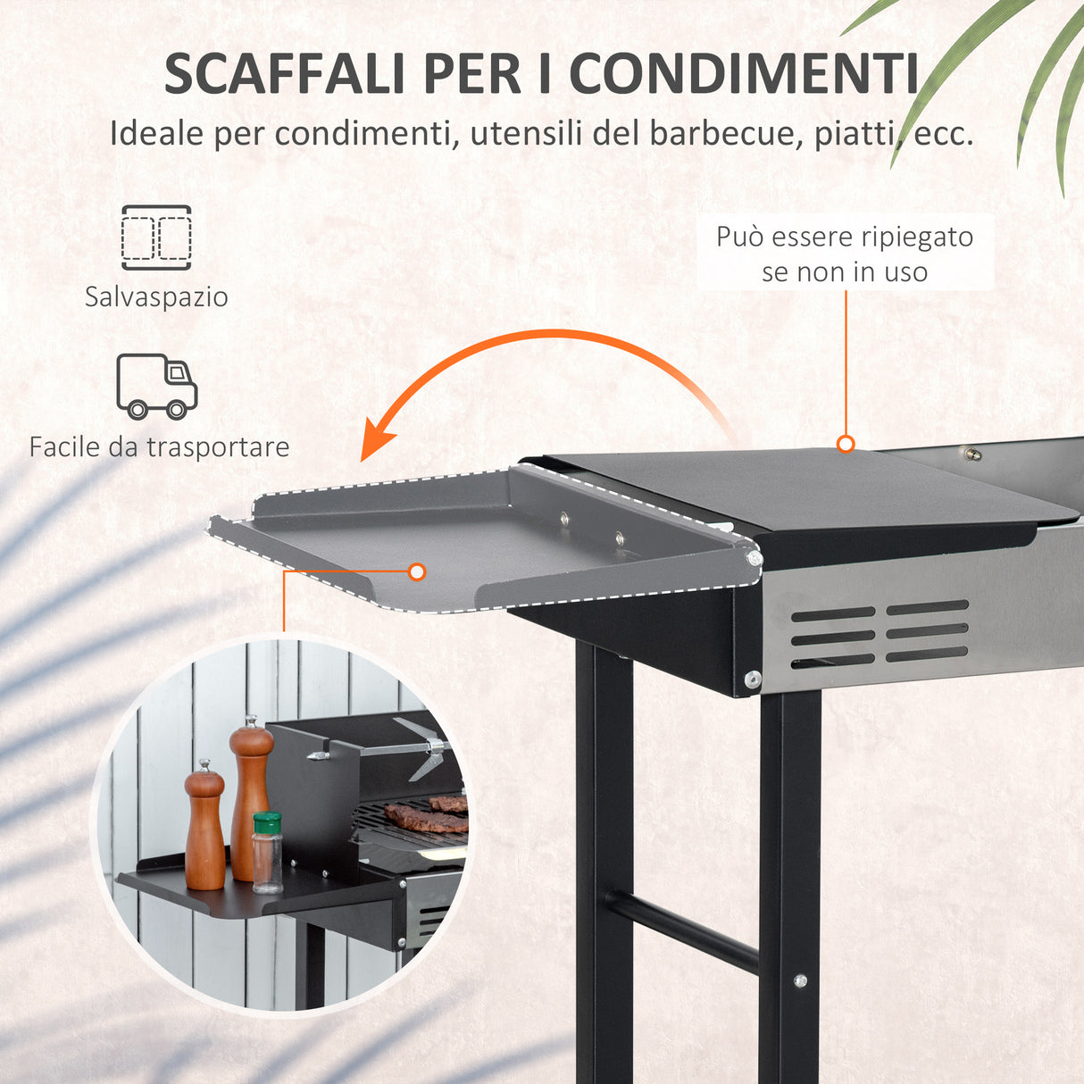 immagine-6-easycomfort-easycomfort-barbecue-a-carbone-con-griglia-girarrosto-e-mensole-pieghevoli-118x32x90cm