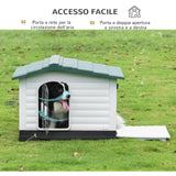 immagine-6-easycomfort-easycomfort-casetta-cuccia-per-cani-da-esterno-in-plastica-con-cancello-reversibile-e-finestra-91x69x66cm-bianco-verde