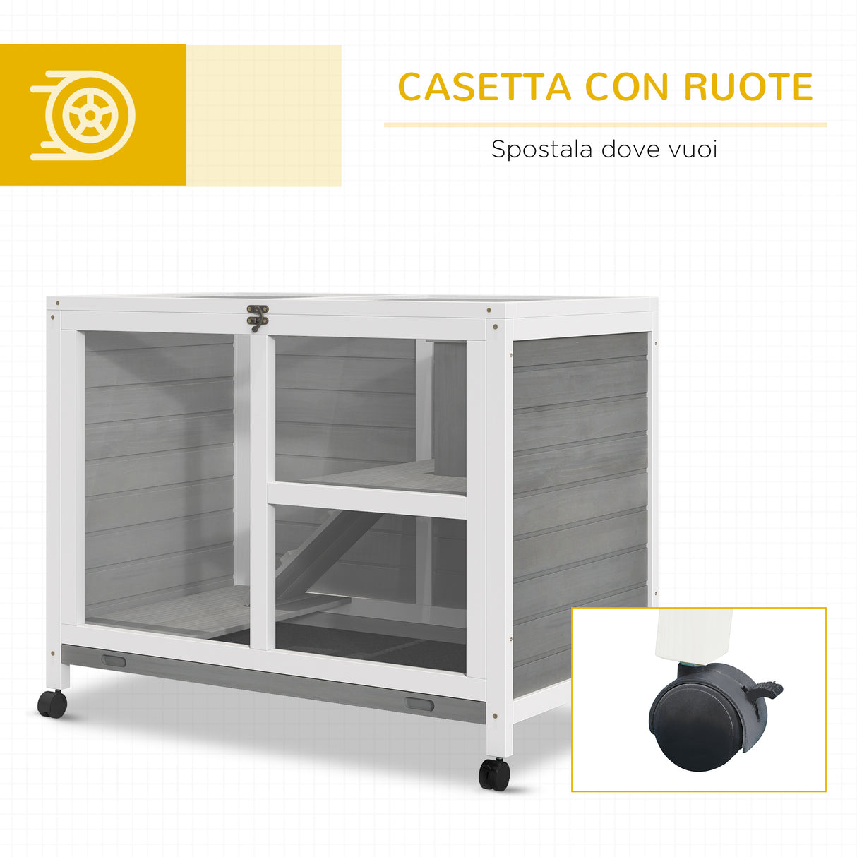 immagine-6-easycomfort-easycomfort-conigliera-in-legno-a-2-piani-con-casetta-rampa-e-vassoio-estraibile-91-5x53-3x73cm-ean-8055776911168