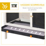 immagine-6-easycomfort-easycomfort-conigliera-in-legno-di-abete-da-esterno-con-vassoio-estraibile-tetto-apribile-in-bitume-e-rete-metallica-90x45x65cm-nera-bianca-e-verde