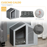 immagine-6-easycomfort-easycomfort-cuccia-per-cani-a-casetta-in-tessuto-e-legno-per-animali-fino-a-12kg-grigio