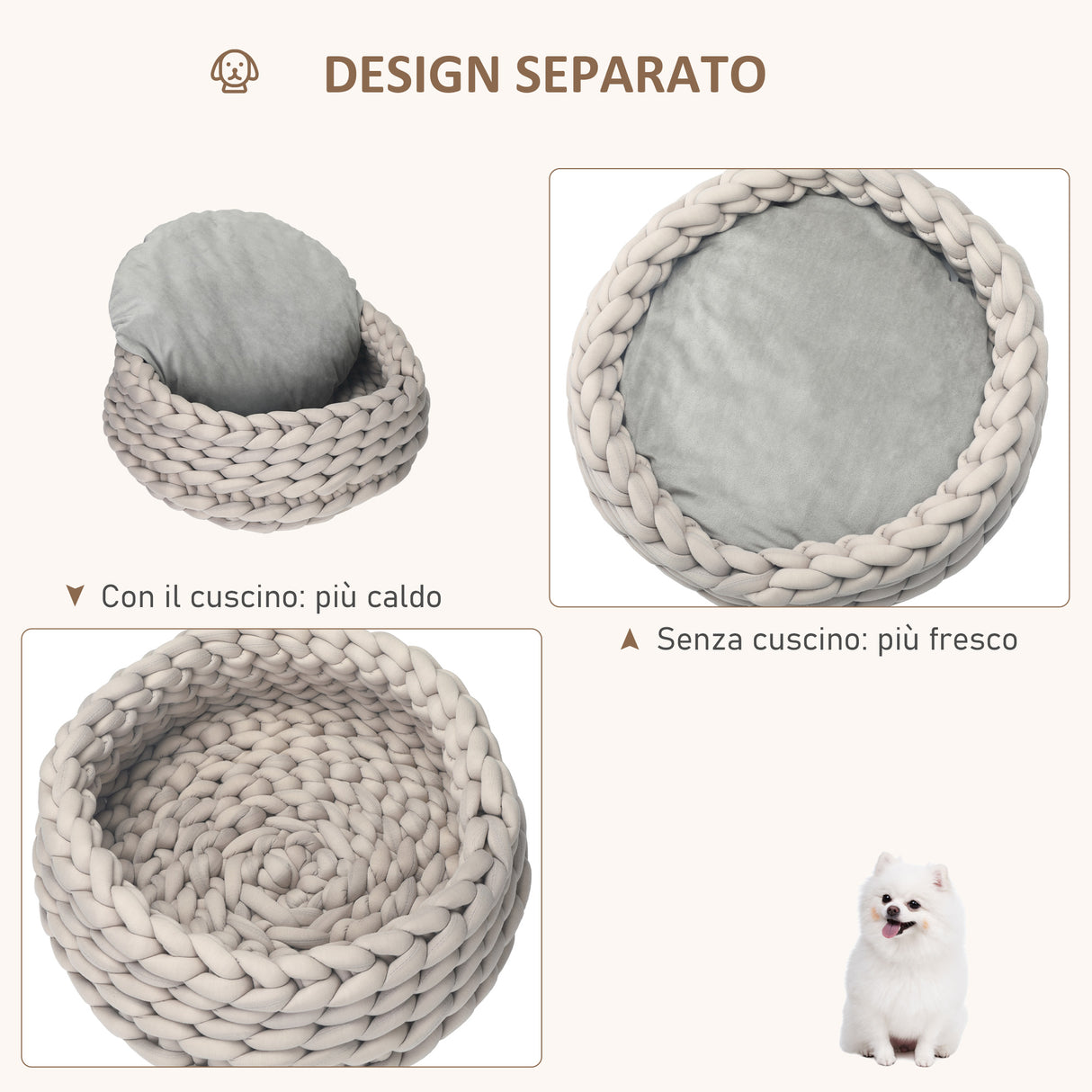 immagine-6-easycomfort-easycomfort-cuccia-per-cani-e-gatti-rotonda-rialzata-e-lavabile-in-cotone-pp-cuscino-imbottito-50x19cm-grigio