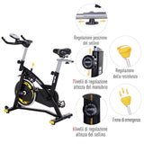 immagine-6-easycomfort-easycomfort-cyclette-professionale-con-schermo-lcd-volano-10kg-e-resistenza-magnetica-regolabile-nera-e-gialla-ean-8055776912400