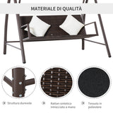 immagine-6-easycomfort-easycomfort-dondolo-da-giardino-3-posti-in-rattan-pe-e-metallo-con-cuscini-e-tetto-parasole-198x124x179cm-marrone