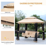 immagine-6-easycomfort-easycomfort-dondolo-da-giardino-3-posti-lettino-e-gazebo-design-3-in-1-con-tettuccio-256x172x248cm-beige