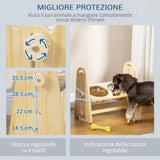 immagine-6-easycomfort-easycomfort-doppia-ciotola-per-cani-rialzata-regolabile-2-ciotole-in-acciaio-e-base-in-legno-per-cani-grandi-e-piccoli-49x25x41cm