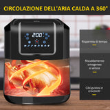 immagine-6-easycomfort-easycomfort-friggitrice-ad-aria-8-in-1-da-6-5-litri-1700w-con-12-programmi-accessori-e-schermo-led-nera