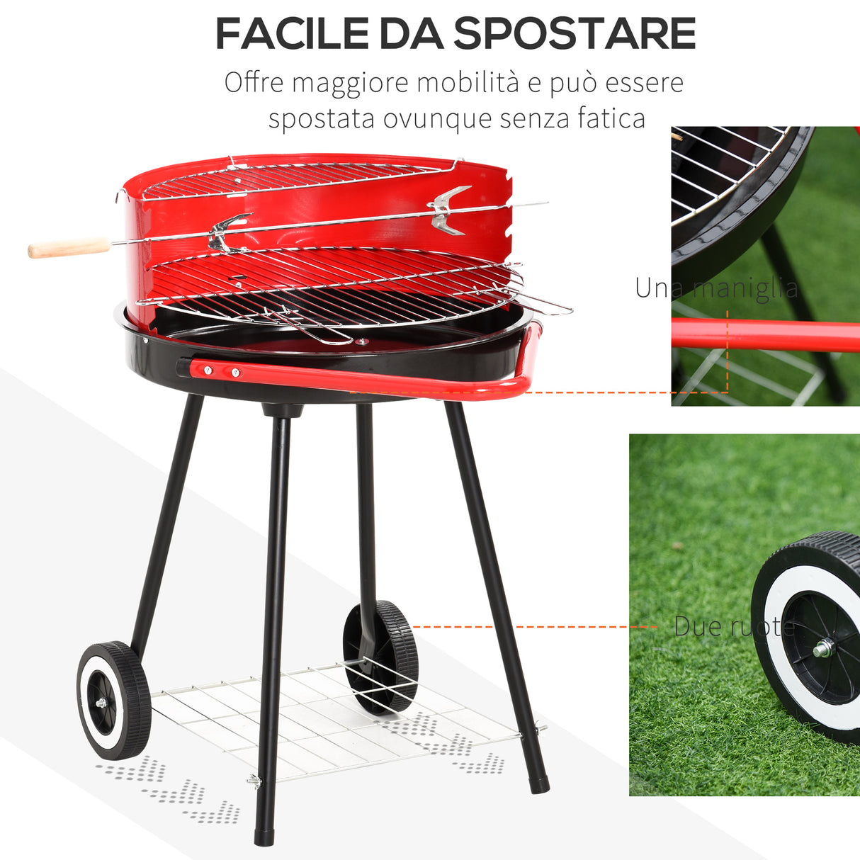 immagine-6-easycomfort-easycomfort-grill-bbq-barbecue-a-carbonella-doppia-griglia-regolabile-con-ruote-acciaio-51x70x75-5cm-nero-e-rosso-ean-8054111844222