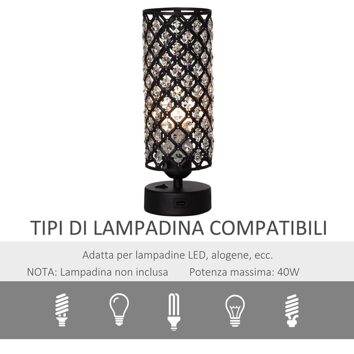 immagine-6-easycomfort-easycomfort-lampada-da-tavolo-con-paralume-in-cristallo-e-2-porte-usb-luce-regolabile-10-8x30cm-nero