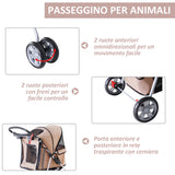 immagine-6-easycomfort-easycomfort-passeggino-per-cani-pieghevole-carrello-per-animali-domestici-caffe-75x45x97cm-ean-8054111848947