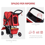 immagine-6-easycomfort-easycomfort-passeggino-per-cani-pieghevole-carrello-per-animali-domestici-rosso-75-x-45-x-97cm-ean-8054111849135