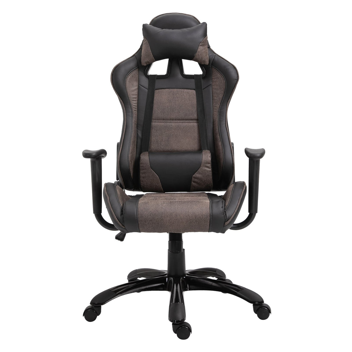 immagine-6-easycomfort-easycomfort-poltrona-da-gaming-e-ufficio-con-schienale-alto-ergonomico-marrone-e-nero-ean-8054144135403