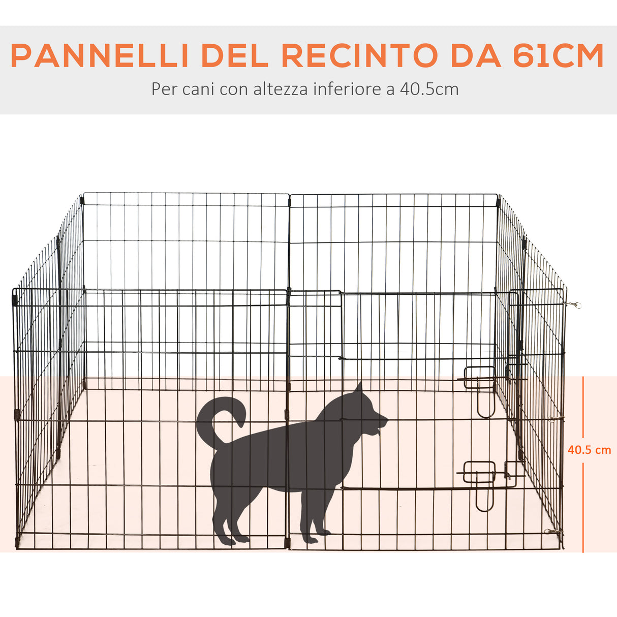 immagine-6-easycomfort-easycomfort-recinto-per-cani-da-esterno-box-gabbia-per-cani-gatti-cuccioli-roditori-recinzione-rete-8-pezzi-61-x-61cm-nero-ean-8054111840927