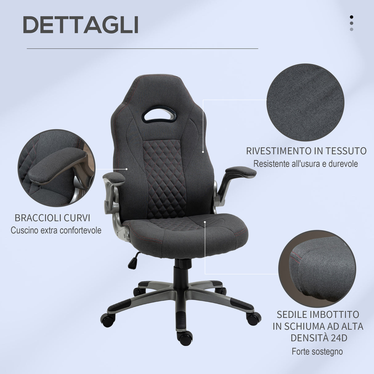 immagine-6-easycomfort-easycomfort-sedia-da-ufficio-con-funzione-dondolio-ergonomica-e-girevole-sedia-da-scrivania-in-tessuto-grigio-70-5x70x113-121cm