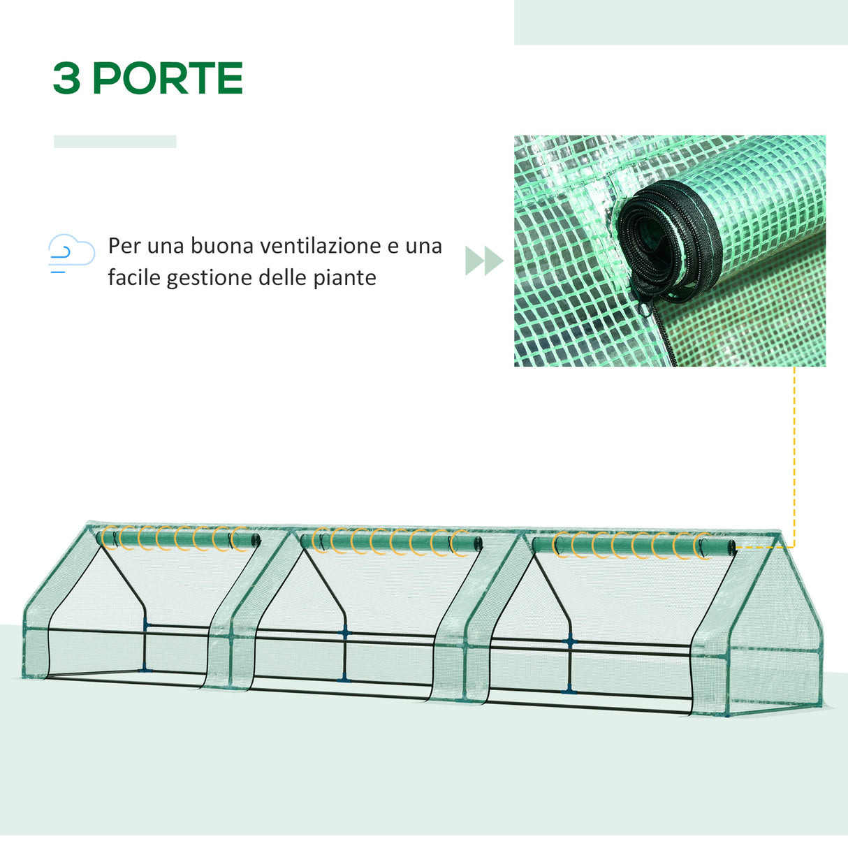 immagine-6-easycomfort-easycomfort-serra-per-piante-fiori-ortaggi-colivazione-da-giardino-balcone-con-tubi-di-acciaio-e-copertura-in-polietilene-con-3-porte-verde-400cm-x-100cm-x-80cm-ean-8054111848282