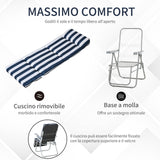 immagine-6-easycomfort-easycomfort-set-2-sedie-a-sdraio-pieghevoli-reclinabili-con-imbottitura-a-righe-e-braccioli-bianco-e-blu-ean-8055776915395