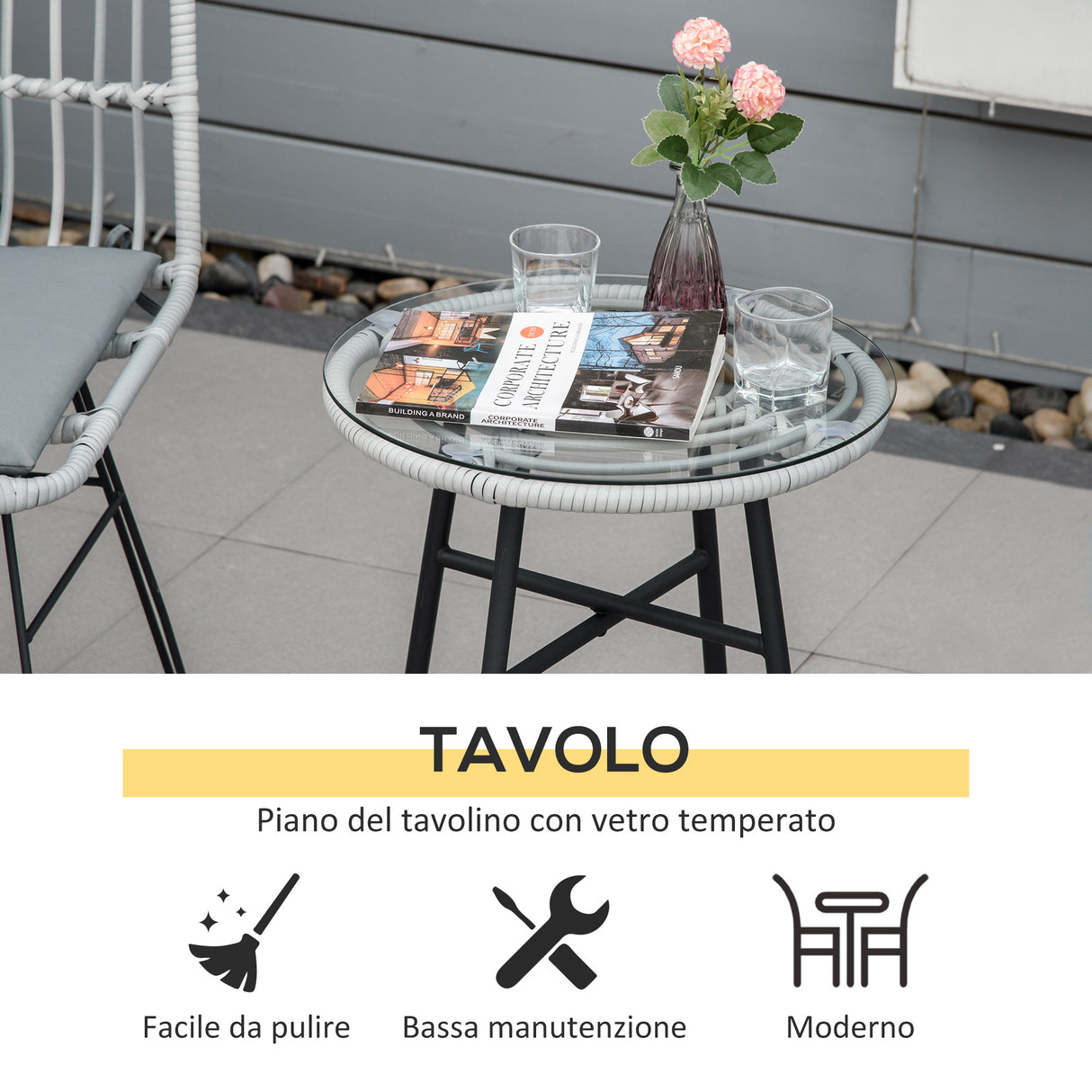 immagine-6-easycomfort-easycomfort-set-mobili-da-giardino-3-pezzi-con-tavolino-e-sedie-in-rattan-pe-poilestere-e-acciaio-per-esterni-grigio