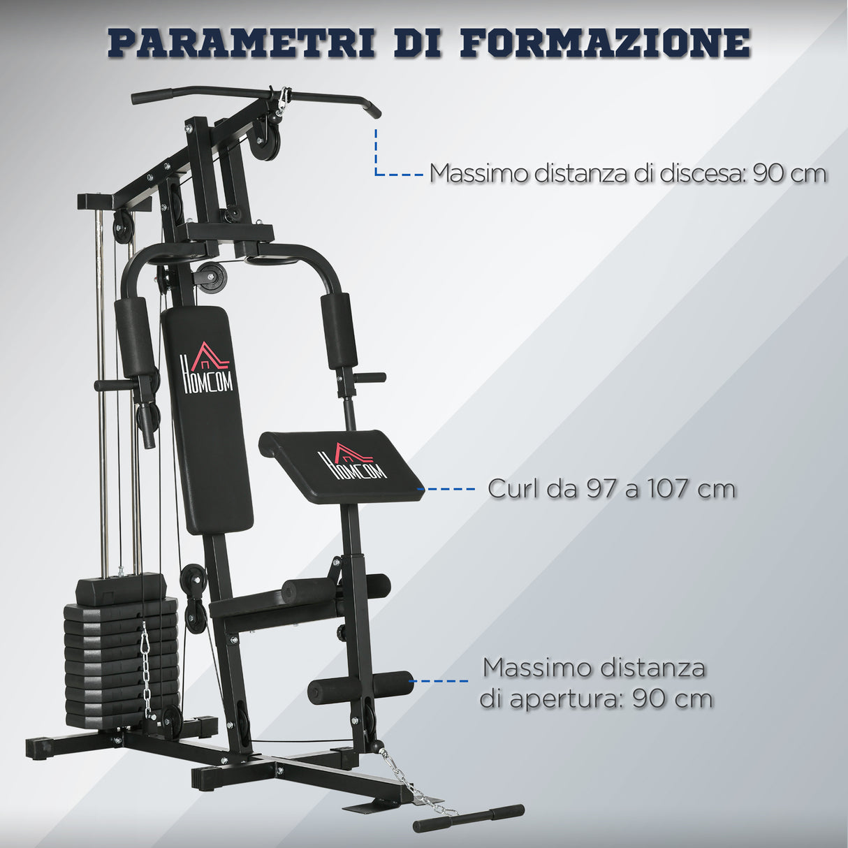 immagine-6-easycomfort-easycomfort-stazione-fitness-multifunzione-power-tower-con-pesi-fino-45kg-e-panca-imbottita-135x103x210cm