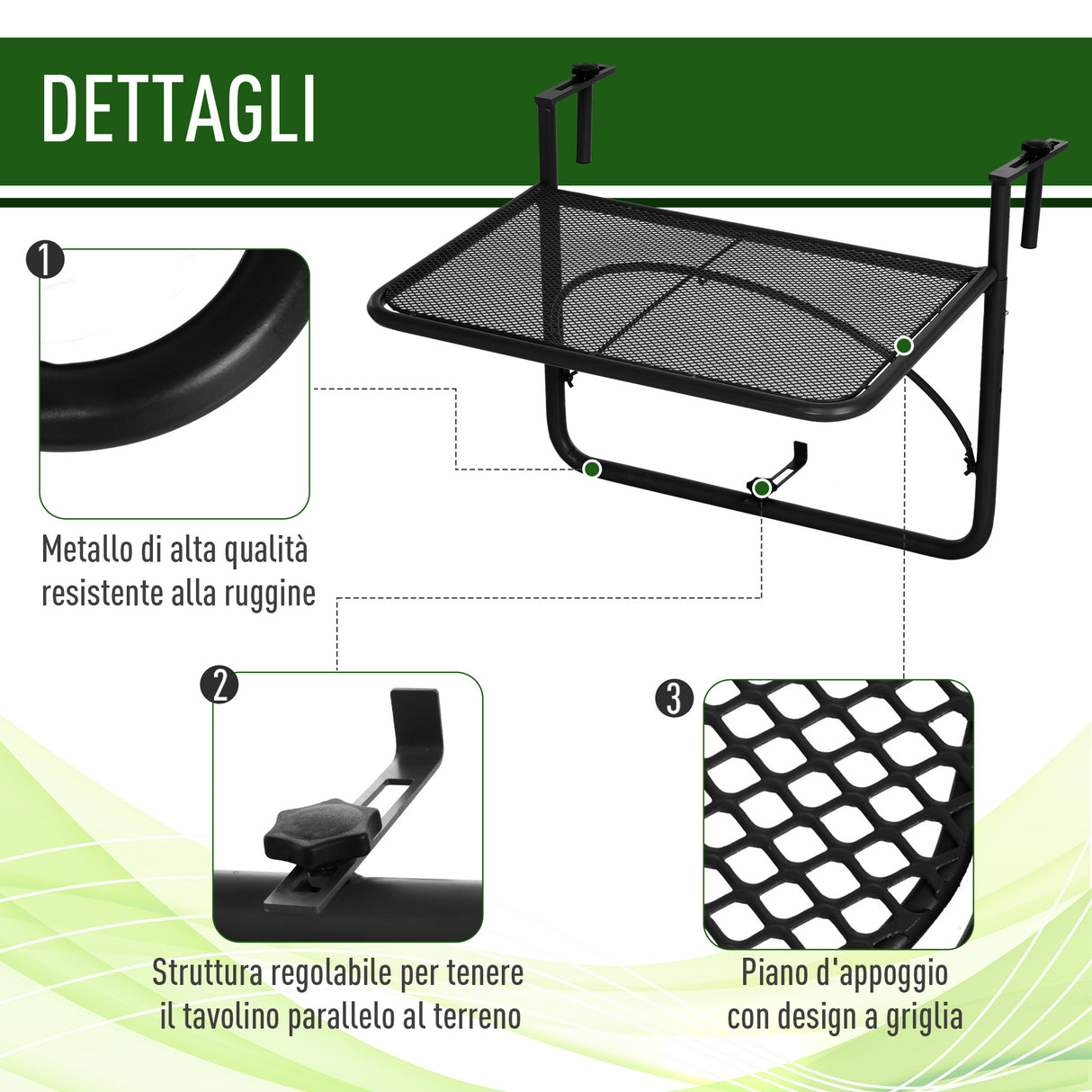 immagine-6-easycomfort-easycomfort-tavolo-da-ringhiera-altezza-regolabile-a-3-livelli-tavolino-sospeso-da-balcone-salvaspazio-in-metallo-60x56-5x45cm-nero-ean-8054111846509