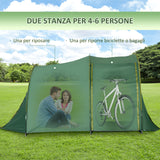immagine-6-easycomfort-easycomfort-tenda-da-campeggio-4-6-persone-a-2-spazi-4-porte-a-cerniera-borsa-per-trasporto-e-ganci-inclusi-410x240x195cm-verde