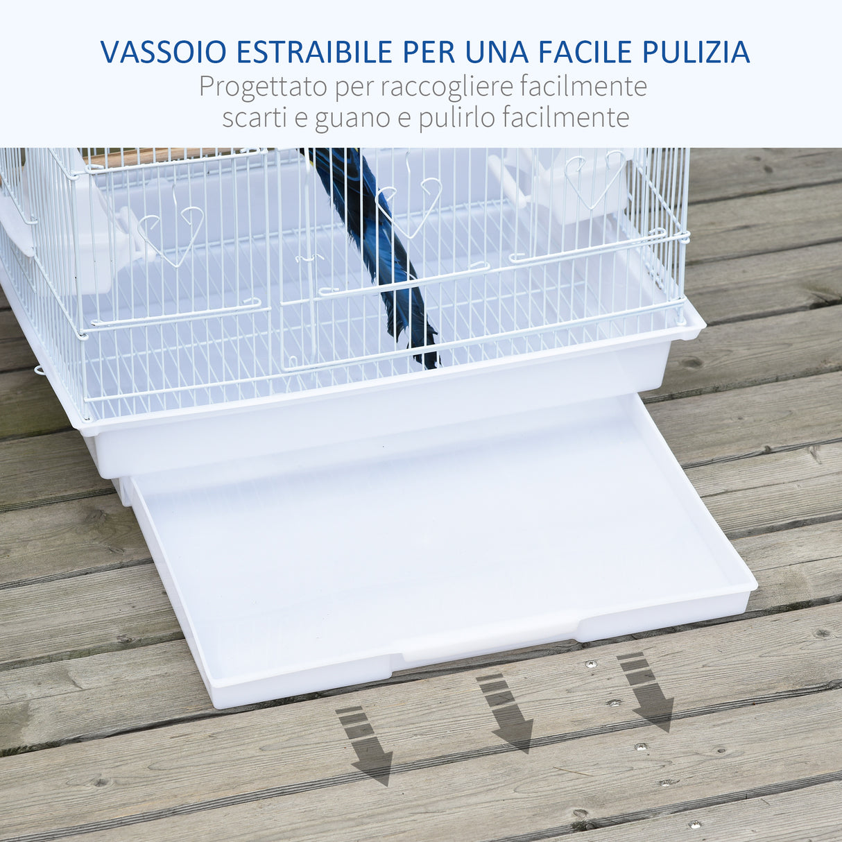 immagine-7-easycomfort-easycomfort-gabbia-per-uccelli-con-trespoli-altalena-e-ciotole-voliera-in-metallo-e-plastica-46-5x35-5x92cm-bianco