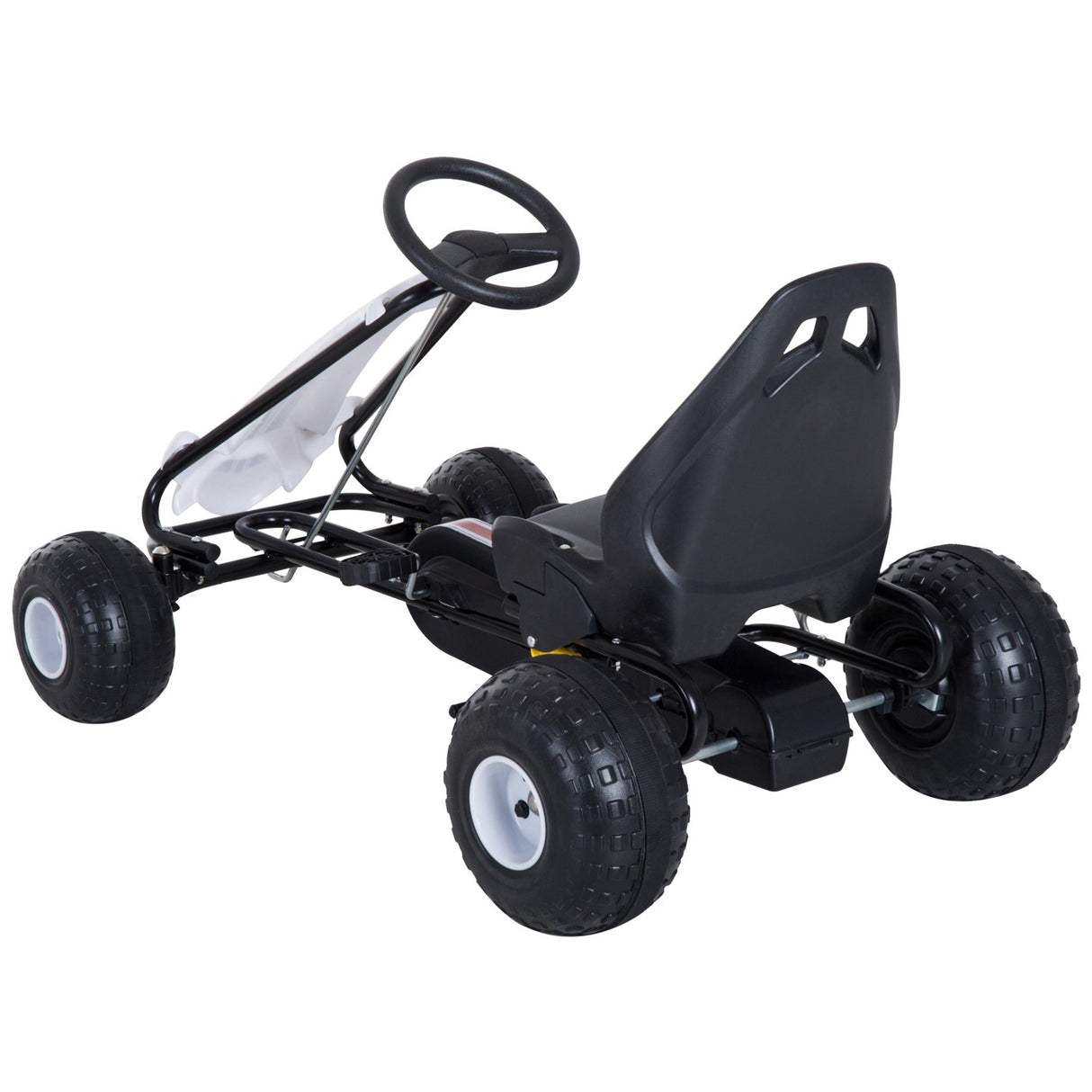 immagine-7-easycomfort-easycomfort-go-kart-a-pedali-per-bambini-con-freno-e-frizione-101-5-65-5-59-5cm-bianco-nero