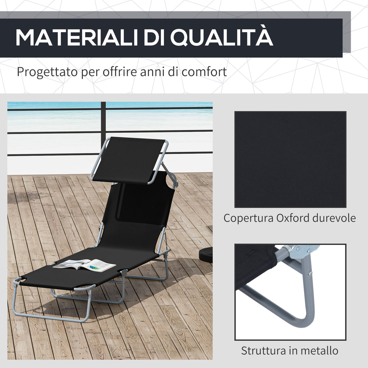 immagine-7-easycomfort-easycomfort-lettino-sdraio-da-esterno-sedia-sdraio-da-esterno-pieghevole-e-regolabile-con-tettuccio-in-tessuto-nero-187x58x36cm-ean-8054111842884