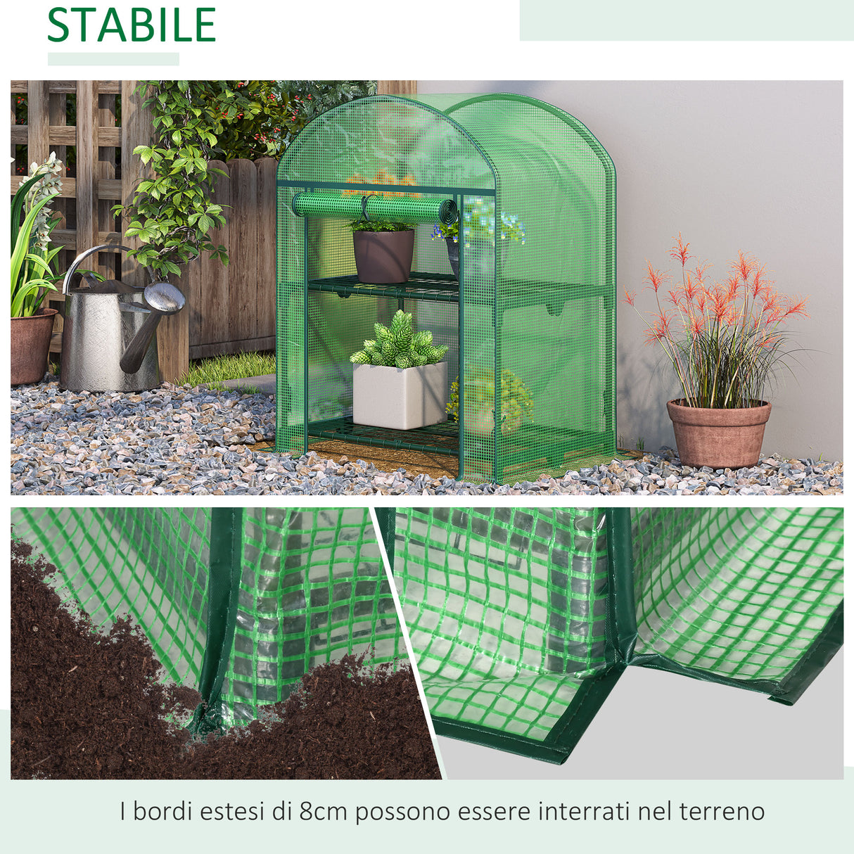 immagine-7-easycomfort-easycomfort-mini-serra-da-giardino-con-2-ripiani-in-metallo-e-copertura-in-pe-69x49x92cm-verde