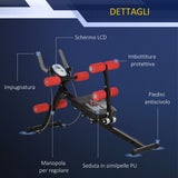 immagine-7-easycomfort-easycomfort-panca-per-addominali-2-in-1-panca-da-palestra-con-monitor-lcd-seduta-regolabile-e-bande-elastiche-117x46x70cm