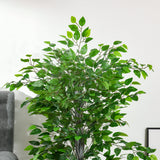 immagine-7-easycomfort-easycomfort-pianta-artificiale-di-ficus-alta-135cm-con-vaso-per-interno-ed-esterno-verde