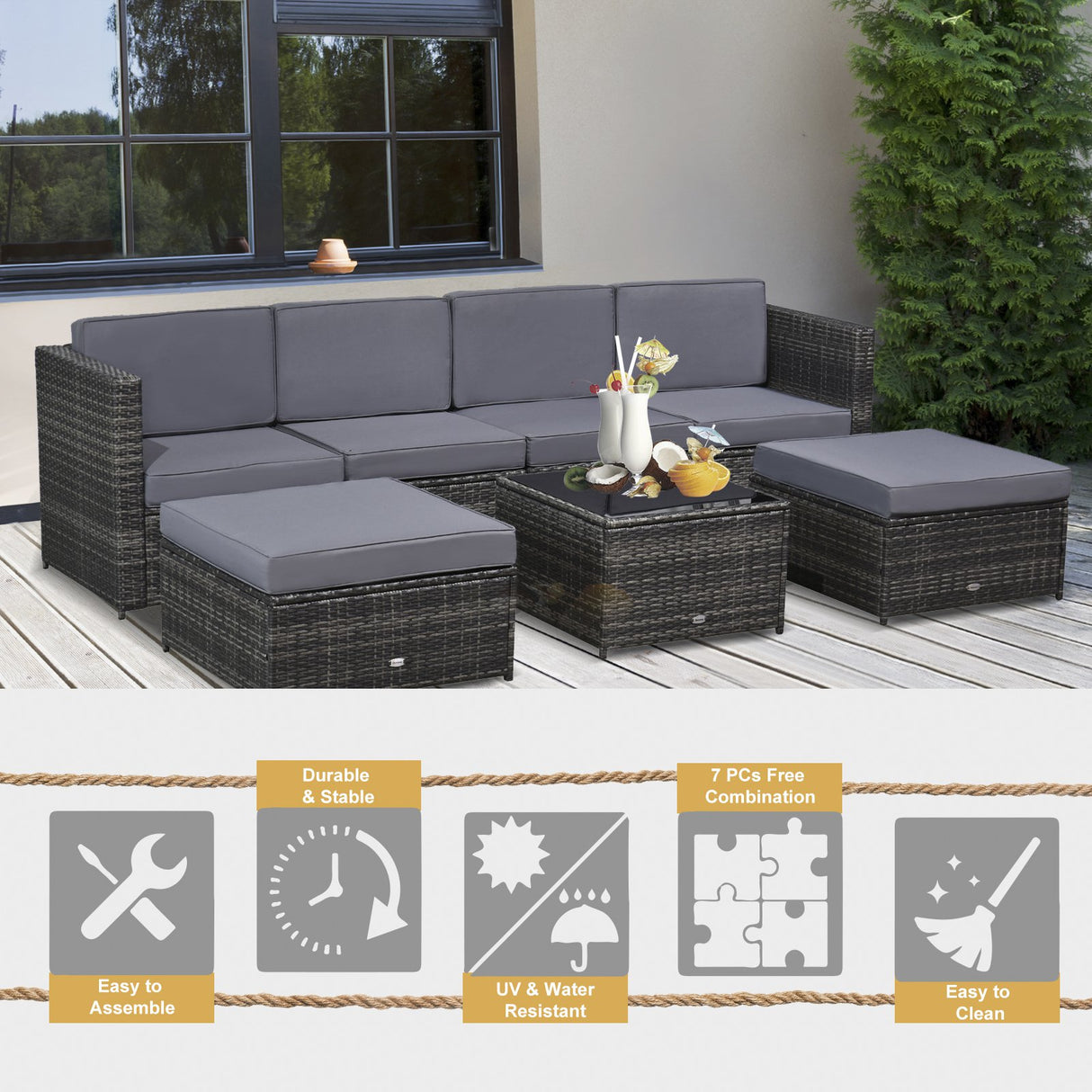 immagine-7-easycomfort-easycomfort-set-da-7-pezzi-salotto-da-esterni-in-rattan-con-poltrona-pouf-tavolino-grigio