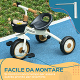 immagine-7-easycomfort-easycomfort-triciclo-per-bambini-da-2-5-anni-con-seduta-regolabile-e-campanello-70-5x50x58cm-bianco