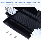 immagine-7-easycomfort-easycomfort-voliera-gabbia-per-uccelli-realizzata-in-filo-di-ferro-con-vassoio-47-5-x-36-x-91cm-nero-ean-8054111848817