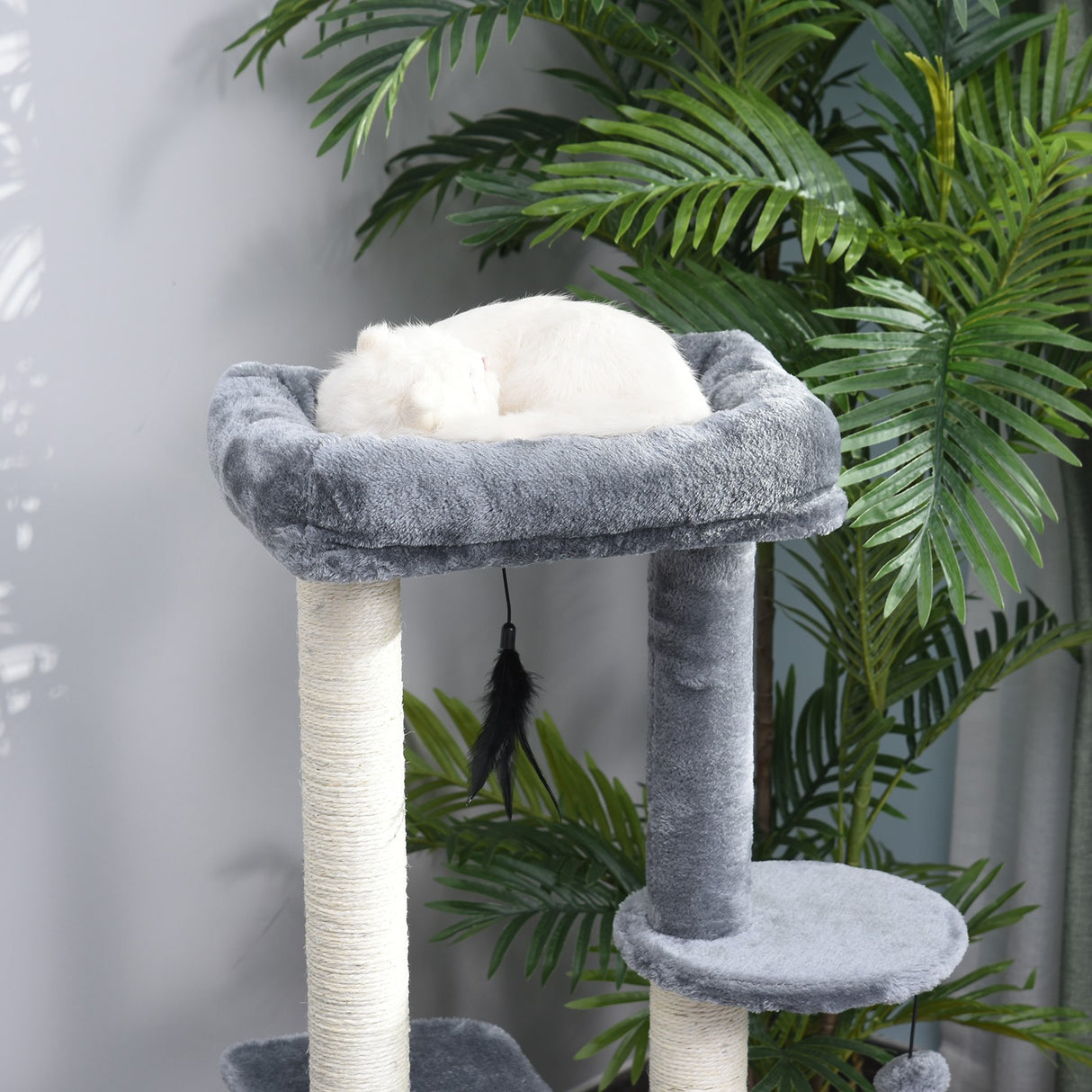 immagine-8-easycomfort-easycomfort-albero-tiragraffi-per-gatti-adulti-su-piu-livelli-castello-per-gatti-con-cuccia-posatoio-e-2-ripiani-bianco-e-grigio-48x35x100cm-ean-8054144131771