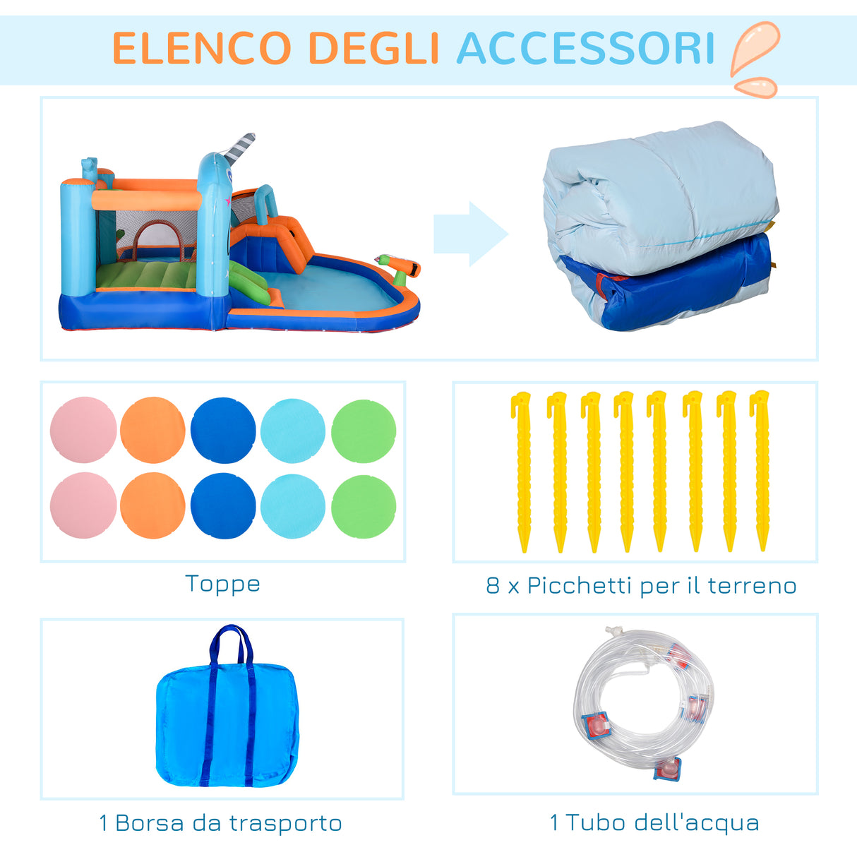 immagine-8-easycomfort-easycomfort-gioco-gonfiabile-per-bambini-3-8-anni-con-borsa-da-trasporto-12-paletti-e-toppe-inclusi-420x370x230-cm