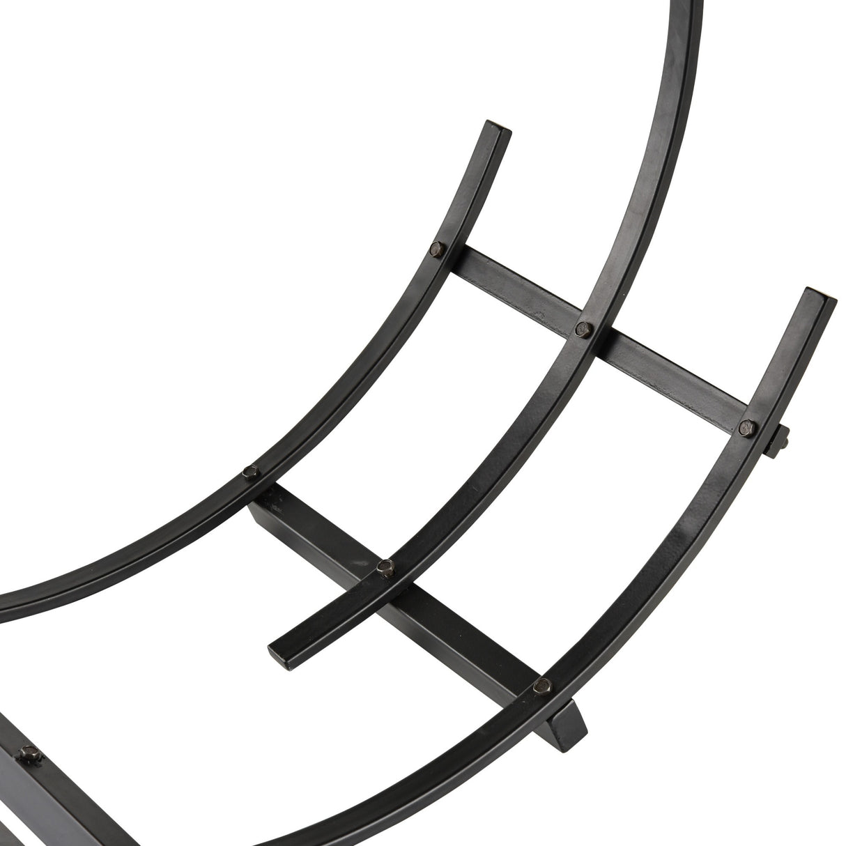 immagine-8-easycomfort-easycomfort-portalegna-in-ferro-per-camino-forma-ad-anello-nero-ean-8054111842402