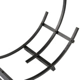 immagine-8-easycomfort-easycomfort-portalegna-in-ferro-per-camino-forma-ad-anello-nero-ean-8054111842402