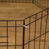 immagine-8-easycomfort-easycomfort-recinto-per-cani-gatti-cuccioli-roditori-recinzione-rete-gabbia-8-pezzi-76-x-61cm-nero-ean-8054111843324