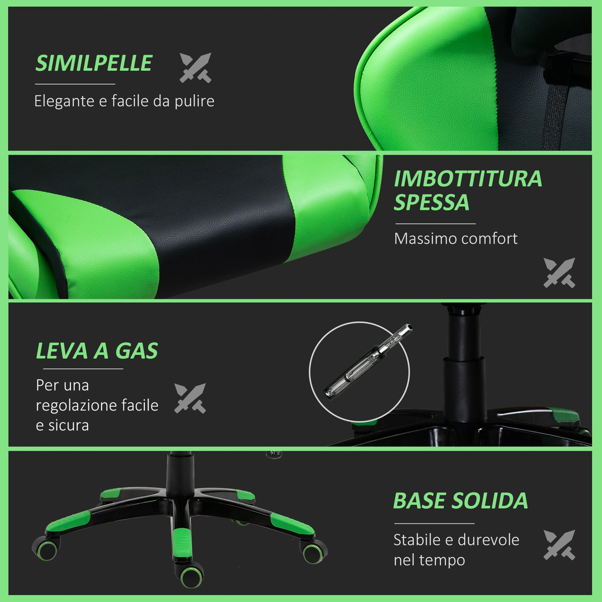 immagine-9-easycomfort-easycomfort-poltrona-da-ufficio-gaming-girevole-reclinabile-nero-e-verde-ecopelle-ean-8055776913452